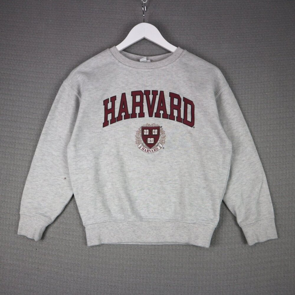 Harvard Licensed Crewneck Sweater youth size Medium 10/12